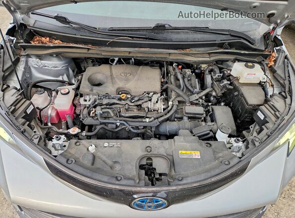 5TDERKEC5MS053774 2021 TOYOTA SIENNA Silver Engine compartment view