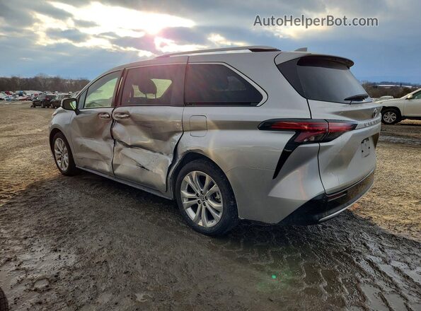5TDERKEC5MS053774 2021 TOYOTA SIENNA Silver Rear left