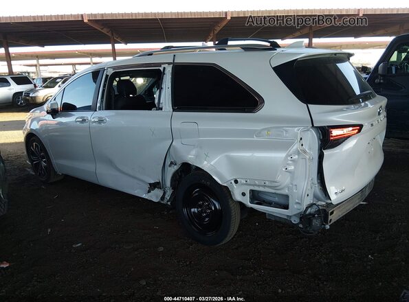 5TDERKEC6SS256282 2025 TOYOTA SIENNA Белый Вид спереди