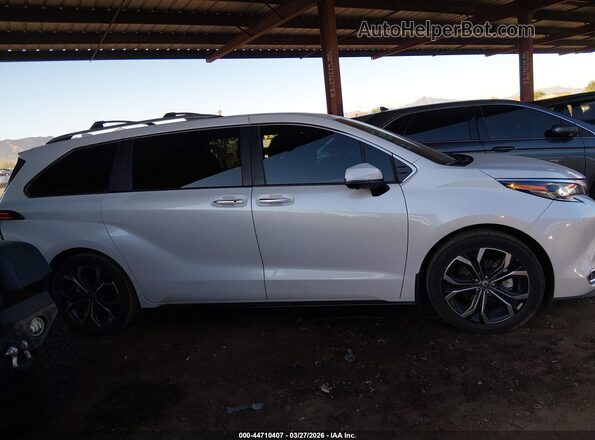 5TDERKEC6SS256282 2025 TOYOTA SIENNA Белый Панорамный вид салона 360°