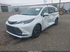 2025 Toyota Sienna Platinum White vin: 5TDERKEC6SS260770