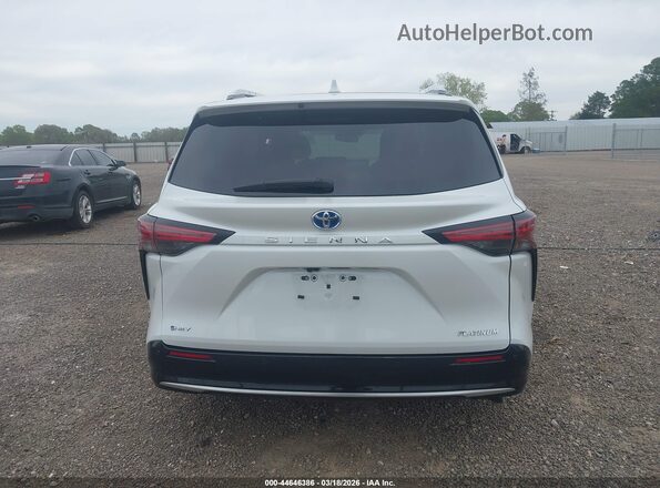 5TDERKEC6SS260770 2025 TOYOTA SIENNA White 