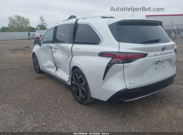 5TDERKEC6SS260770 2025 TOYOTA SIENNA White Задня ліва чверть