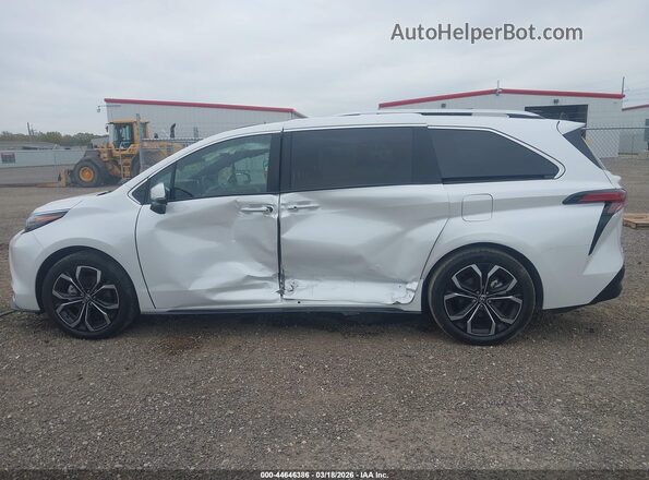 5TDERKEC6SS260770 2025 TOYOTA SIENNA White Панорамний вид салону 360°