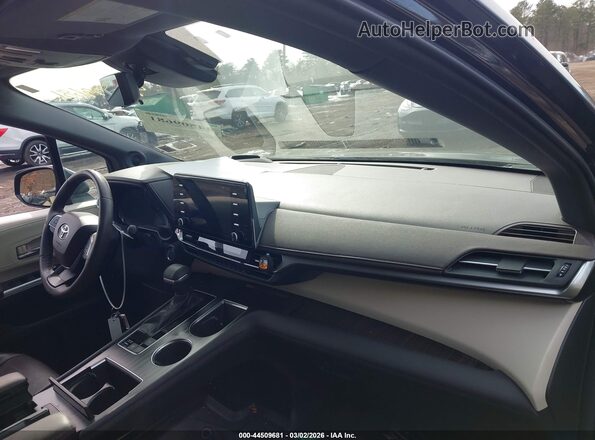 5TDESKFC0MS032270 2021 TOYOTA SIENNA Black Vista interior delantera
