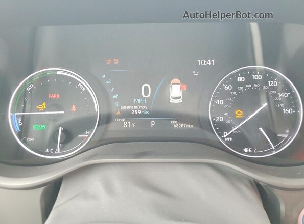 5TDESKFC1NS061875 2022 TOYOTA LIMITED White Instrument cluster view
