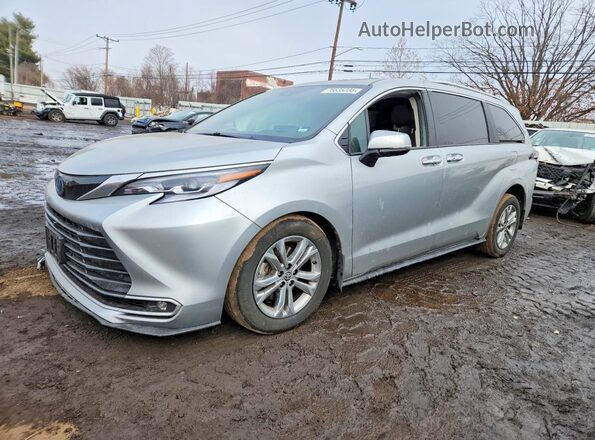 5TDESKFC2PS085928 2023 TOYOTA SIENNA Серебряный Передняя левая четверть
