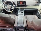 2023 Toyota Sienna Platinum 7-passenger Серебряный vin: 5TDESKFC2PS085928