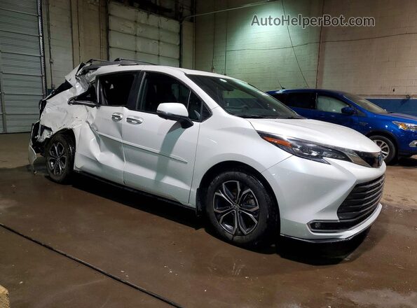 5TDESKFC3SS201341 2025 TOYOTA SIENNA Белый Передняя правая четверть