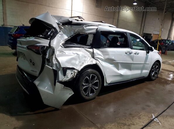 5TDESKFC3SS201341 2025 TOYOTA SIENNA Белый Задняя правая четверть