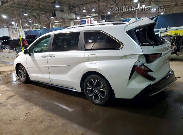 5TDESKFC3SS201341 2025 TOYOTA SIENNA Белый Задняя левая четверть