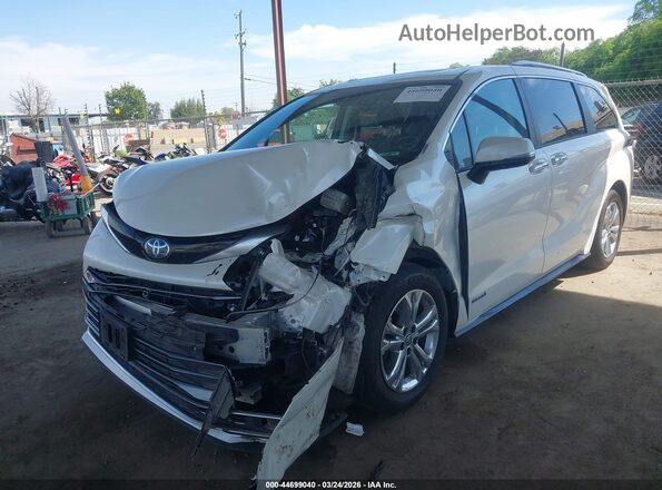 5TDESKFC5MS002892 2021 TOYOTA SIENNA White Front left