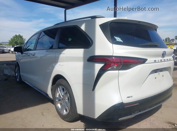 5TDESKFC5MS002892 2021 TOYOTA SIENNA White Rear left