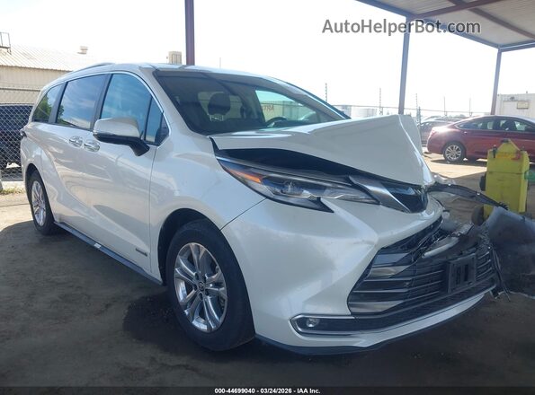 5TDESKFC5MS002892 2021 TOYOTA SIENNA White Front right