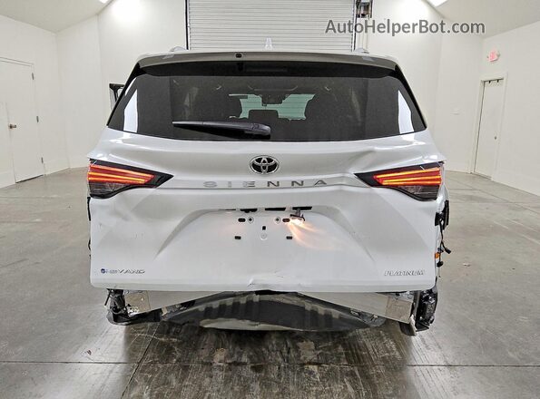 5TDESKFC6TS236604 2026 TOYOTA SIENNA Белый Вид сзади