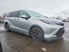 2025 Toyota Sienna Platinum 7-passenger Silver vin: 5TDESKFC8SS211105