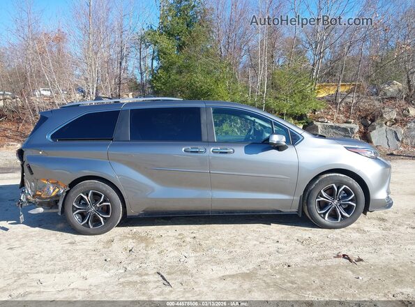 5TDESKFC8TS234305 2026 TOYOTA SIENNA Серый Панорамный вид салона 360°
