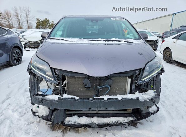 5TDEZ3DC5LS235822 2020 TOYOTA SIENNA Gray წინა ხედი