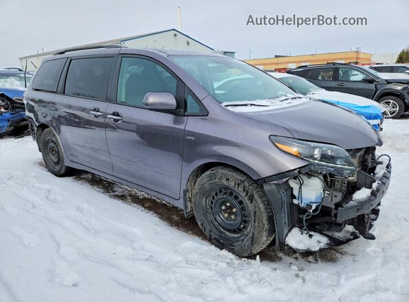5TDEZ3DC5LS235822 2020 TOYOTA SIENNA Gray წინა მარჯვენა