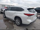 2023 Toyota Highlander Hybrid Platinum White vin: 5TDFARAH2PS020676
