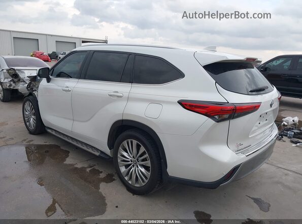 5TDFARAH2PS020676 2023 TOYOTA HIGHLANDER HYBRID White Rear left