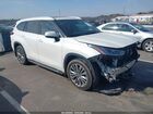 2021 Toyota Highlander Platinum Белый vin: 5TDFZRAH3MS072354