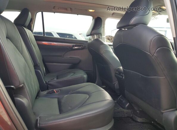 5TDFZRBH1LS051497 2020 TOYOTA HIGHLANDER Серый Вид задних сидений