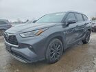 2021 Toyota Highlander Platinum Gray vin: 5TDFZRBH5MS107801