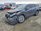 2021 Toyota Highlander Platinum Серый vin: 5TDFZRBH9MS144639