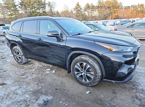 5TDGZRBH4NS204591 2022 TOYOTA LE Black Przód prawy