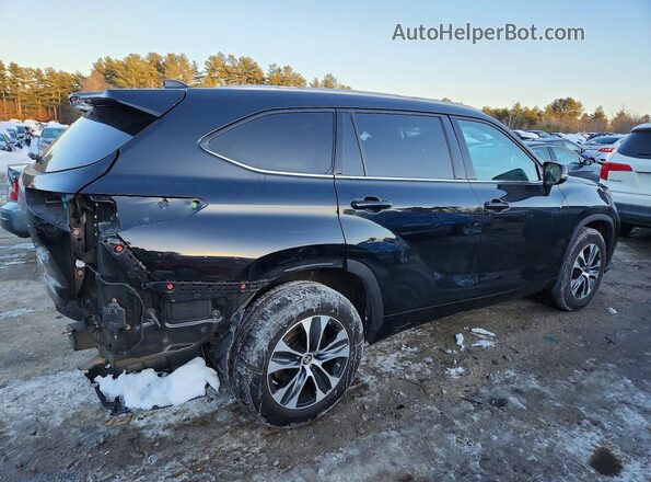 5TDGZRBH4NS204591 2022 TOYOTA LE Black Tył prawy