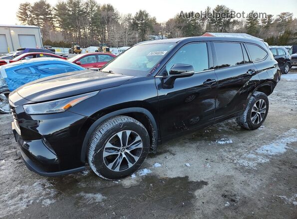 5TDGZRBH4NS204591 2022 TOYOTA LE Black Przód lewy