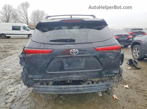 5TDHZRBH8LS503177 2020 TOYOTA LE Black Rear view