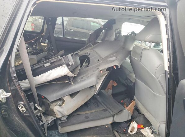 5TDHZRBH8LS503177 2020 TOYOTA LE Black Rear interior view