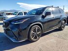 2021 Toyota Highlander Xse Черный vin: 5TDJZRAH5MS082717