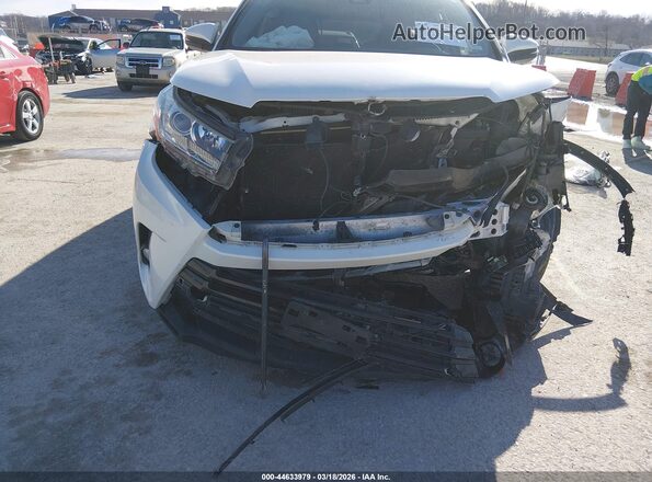 5TDJZRFH2HS509396 2017 TOYOTA HIGHLANDER White წინა ხედი