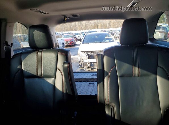 5TDJZRFH4KS609538 2019 TOYOTA HIGHLANDER Черный Вид задних сидений
