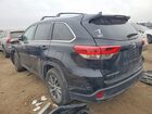 2019 Toyota Highlander Se Black vin: 5TDJZRFH4KS618255