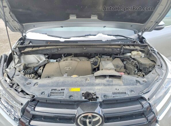 5TDJZRFH7HS378790 2017 TOYOTA HIGHLANDER Серебряный Вид подкапотного пространства