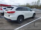 2018 Toyota Highlander Se Белый vin: 5TDJZRFH8JS541727