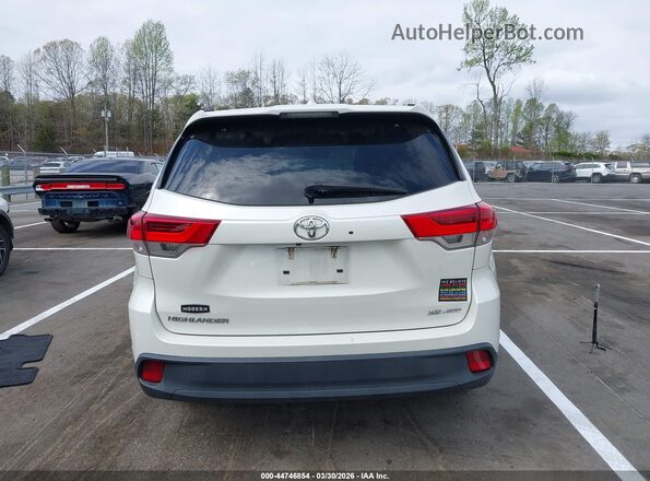 5TDJZRFH8JS541727 2018 TOYOTA HIGHLANDER Белый 