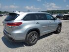 2018 Toyota Highlander Silver vin: 5TDJZRFH9JS846752