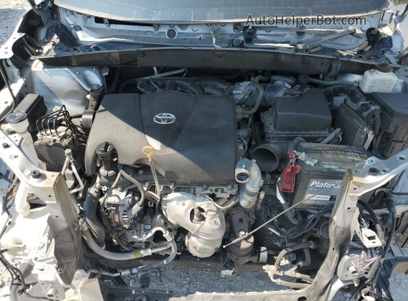 5TDJZRFH9JS846752 2018 TOYOTA HIGHLANDER Silver უკანა სალონის ხედი