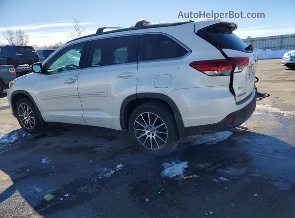 5TDJZRFHXJS547593 2018 TOYOTA HIGHLANDER White Trasero izquierdo