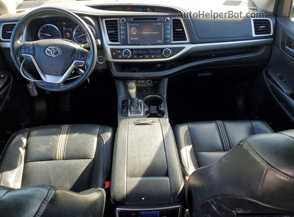 5TDJZRFHXJS547593 2018 TOYOTA HIGHLANDER White Vista del salpicadero