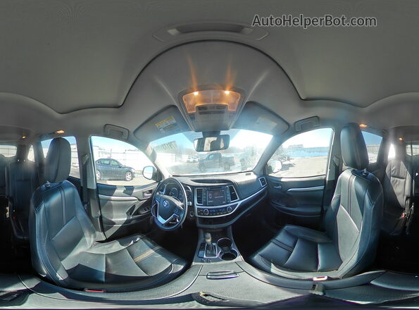 5TDJZRFHXJS547593 2018 TOYOTA HIGHLANDER White Vista interior de 360 grados