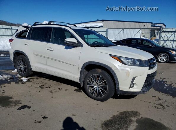 5TDJZRFHXJS547593 2018 TOYOTA HIGHLANDER White Delantero derecho