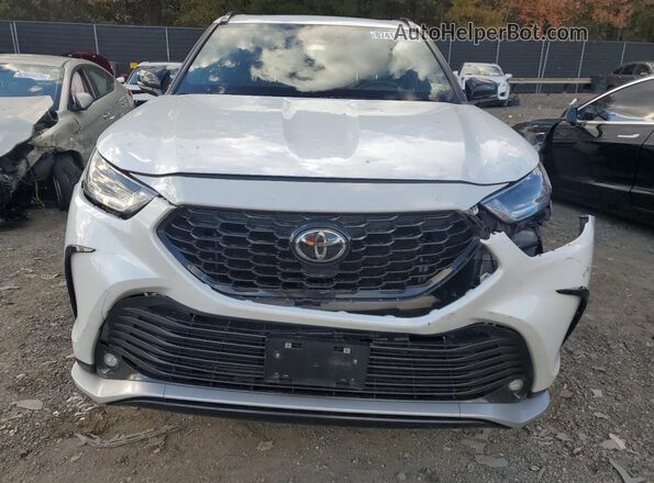 5TDKDRAH3PS507729 2023 TOYOTA HIGHLANDER White Դիմացի տեսք