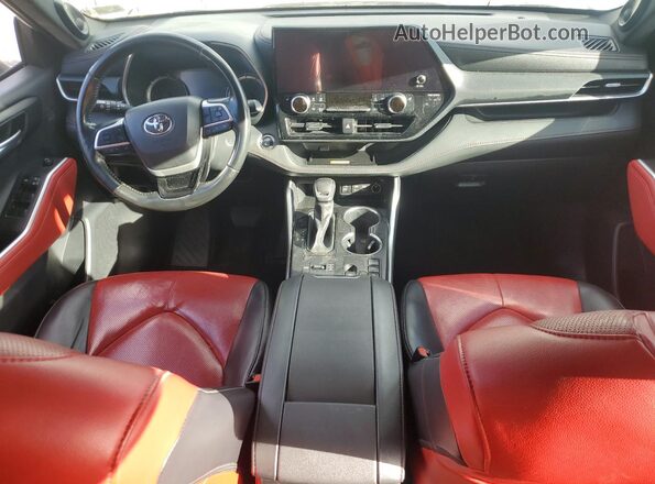 5TDKDRAH3PS507729 2023 TOYOTA HIGHLANDER White Առջևի վահանակի տեսք