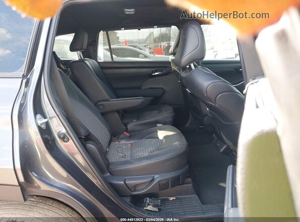 5TDKDRBH0SS585666 2025 TOYOTA HIGHLANDER Серый Вид наклейки с VIN-кодом